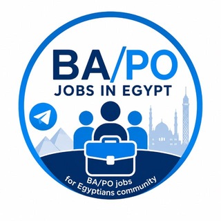 Telegram profile photo for BA/PO Jobs in Egypt