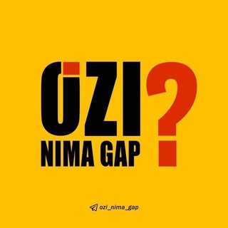 Telegram profile photo for O'zi nima gap | Rasmiy