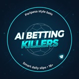 Telegram profile photo for AI BETTING KILLER