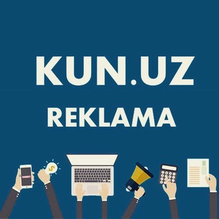 Telegram profile photo for KUN.UZ - REKLAMA