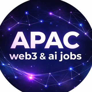 Telegram profile photo for APAC AI, Web3 & Fintech Jobs ๐
