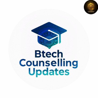 Telegram profile photo for BTech Counselling Updates 🎓