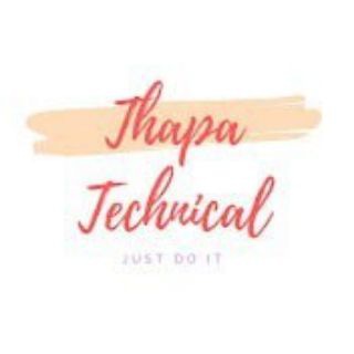 Telegram group profile photo for Thapa Technical