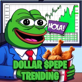 Telegram profile photo for Dollar Pepe Trending