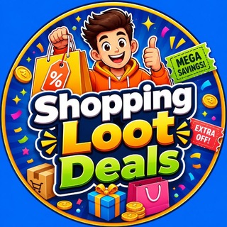 Telegram profile photo for Shopping Loot Deals & Offers | Coupons