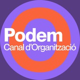 Telegram profile photo for "CANAL" Secretaría Organització Podem Catalunya