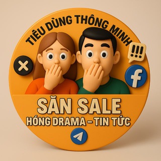 Telegram profile photo for Săn Sale - Hóng Drama - Tin Tức