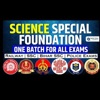 Telegram profile photo for SCIENCE FOUNDATION BATCH(FOR ALL EXAMS)