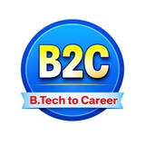 Telegram profile photo for B.tech to Career