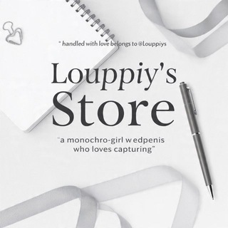Telegram profile photo for Louppiy's Store :: OPEN