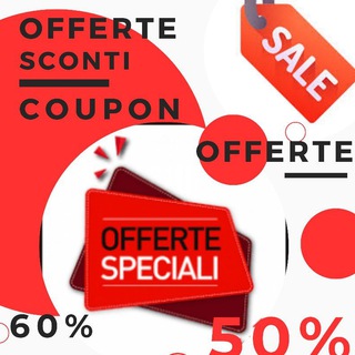 Telegram profile photo for Offerte, coupon e sconti👁🗨🔺⚡️