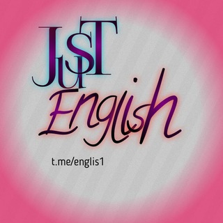 Telegram profile photo for 📖JUST ENGLISH📖