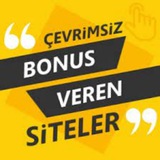 Telegram profile photo for 「Çevrimsiz Free & Freespin Veren Siteler」