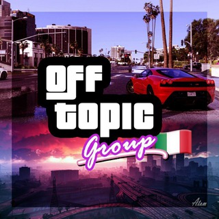 Telegram group profile photo for OFF TOPIC||GROUP 🇮🇹