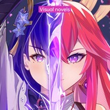 Telegram profile photo for Visual novels (English)