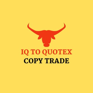 Telegram profile photo for IQ TO QUOTEX COPY TRADE PROGRAM