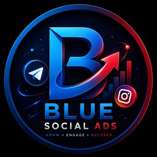 Telegram profile photo for Blue Social ADS π