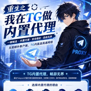 Telegram profile photo for 重生之我在 TG做内置代理