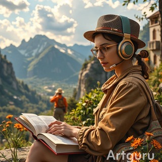 Telegram profile photo for АудиоТурист (детективы история приключения Фантастика)
