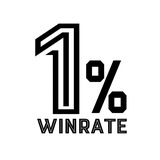 Telegram profile photo for 1% winrate