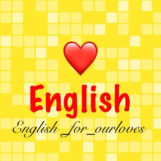 Telegram profile photo for English _for_ourloves