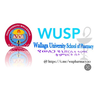Telegram profile photo for Wallaga University School of Pharmacy( WUSP )