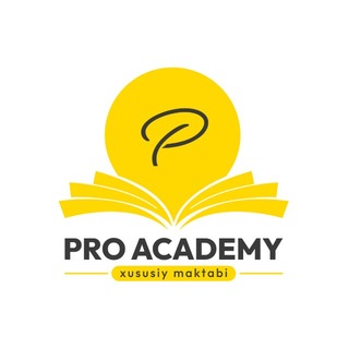Telegram group profile photo for “PRO ACADEMY” o‘quv markazi®