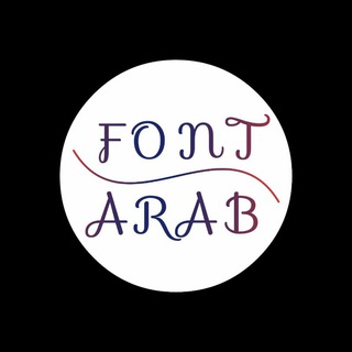 Telegram profile photo for Arabic Fonts