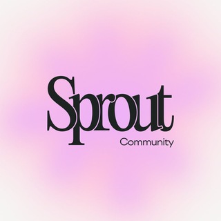 Telegram group profile photo for sprout community • Анталья 🥬