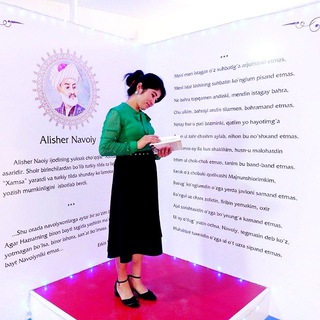 Telegram profile photo for ✍ DILNOZA AZIZOVA O‘zbekiston yozuvchilar uyishmasi aʼzosi
