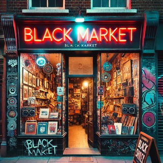Telegram profile photo for BLACK MARKET