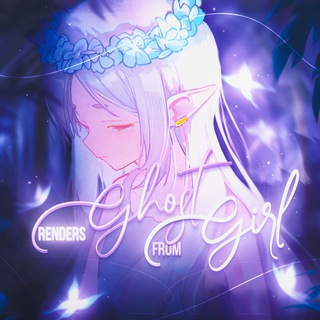 Telegram profile photo for renders from ghost girl