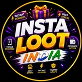 Telegram profile photo for INSTA LOOT INDIA