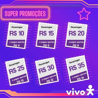 Telegram profile photo for RECARGA VIVO PRÉ