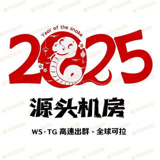 Telegram profile photo for 源头机房—TG/WS拉群