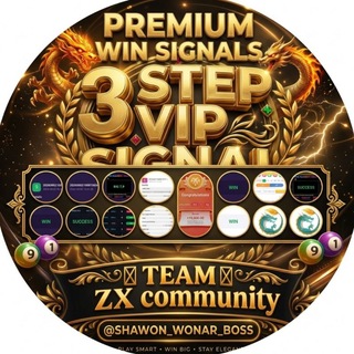 Telegram profile photo for 3 𝗦𝗧𝗘𝗣 𝗩𝗜𝗣 𝗦𝗜𝗚𝗡𝗔𝗟 𝗧𝗜𝗠𝗘
