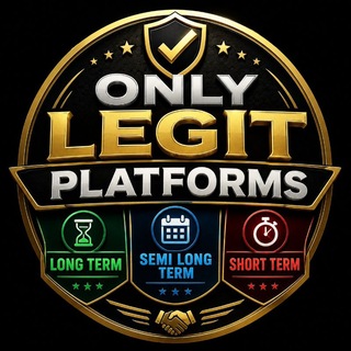Telegram group profile photo for ONLY LEGIT PLATFORMS