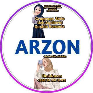 Telegram profile photo for GURUPPALARGA ODAM QOSHISH XIZMATI