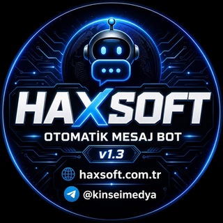 Telegram profile photo for Haxsoft Otomatik Mesaj Bot - Duyuru