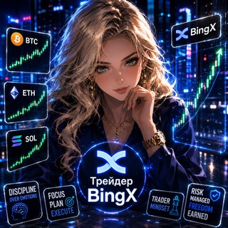Telegram profile photo for ♀️ Трейдер BingX 💖