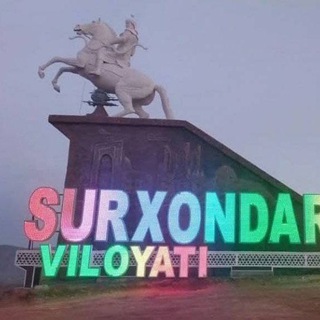 Telegram profile photo for Surxondaryo.uz🔥