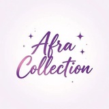Telegram profile photo for AFRA COLLECTION 🩷