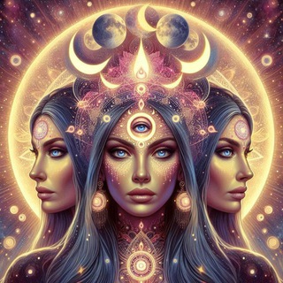 Telegram group profile photo for ЧАТ 🪬 ТАРО АКАДЕМИЯ 🪬