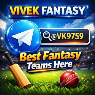 Telegram profile photo for VIVEK FANTASY ๐ฅ๐