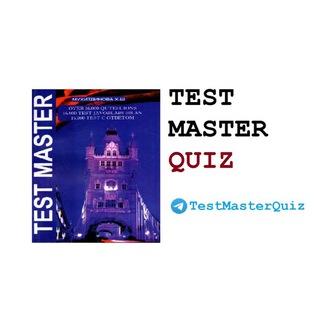 Telegram profile photo for TEST MASTER QUIZ