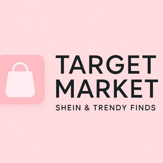 Telegram profile photo for TARGET MARKET | Shein & Trendy Finds 👗