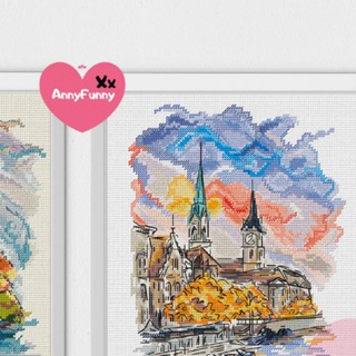Telegram profile photo for Вышивка: Авторские схемы AnnyFunnyXx Cross stitch pattern