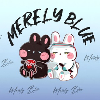 Telegram profile photo for 𝐌𝐞𝐫𝐞𝐥𝐲 𝐁𝐥𝐮𝐞 || нᥲ᧘ᥙчᥙᥱ 🐰