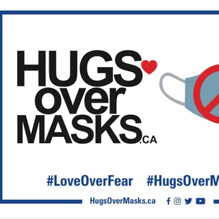 Telegram profile photo for HugsOverMasks