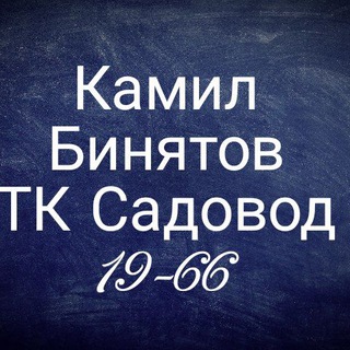 Telegram profile photo for Камил Бинятов 19 линия 66 павильон.ТК.Садовод